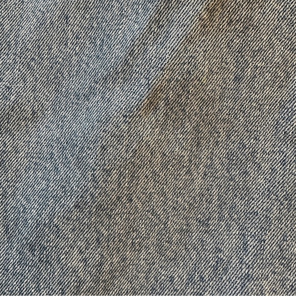 Carmar Blue Straight Leg Distressed Ripped Shredded size 25 Jeans denim - Picture 7 of 13